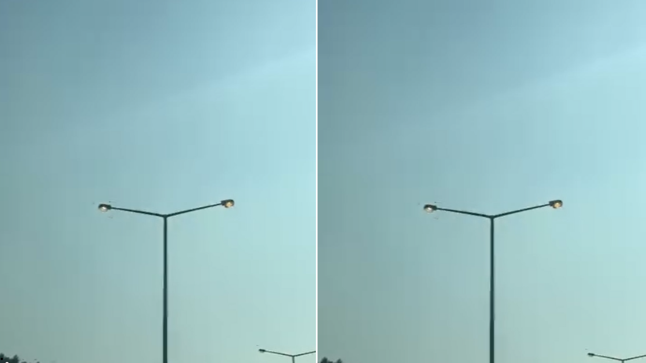 İzmir otobanında enerji israfı