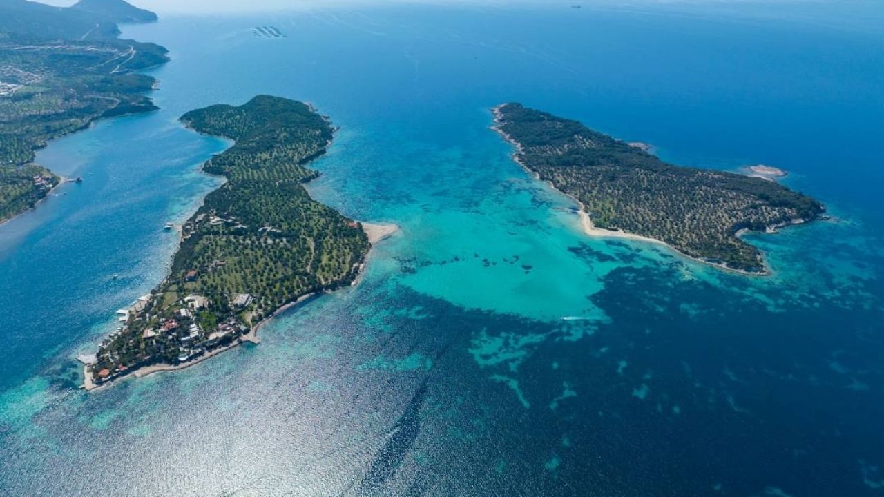 Dikili'nin gizli kalmış maldivleri: Bademli Koyu'nda Garip Adası