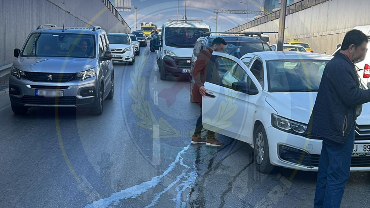 Gaziemir'de zincirleme trafik kazası!