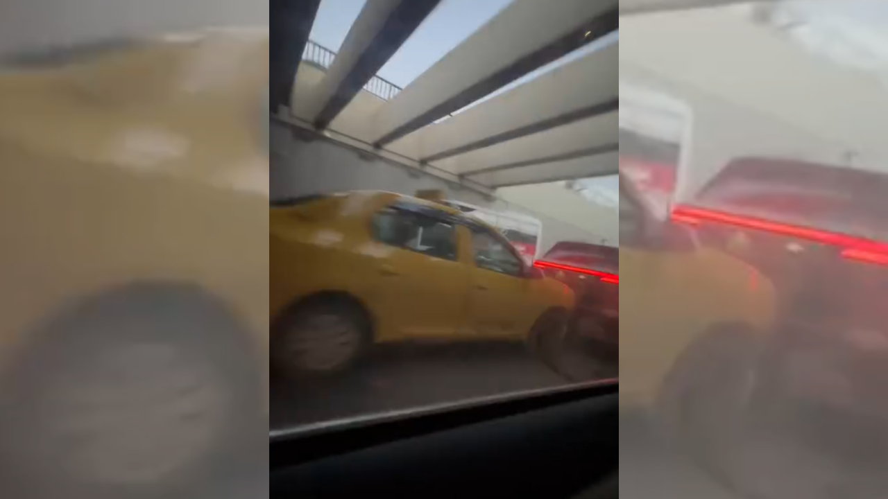 Gaziemir’de Optimum AVM güzergahında kaza!