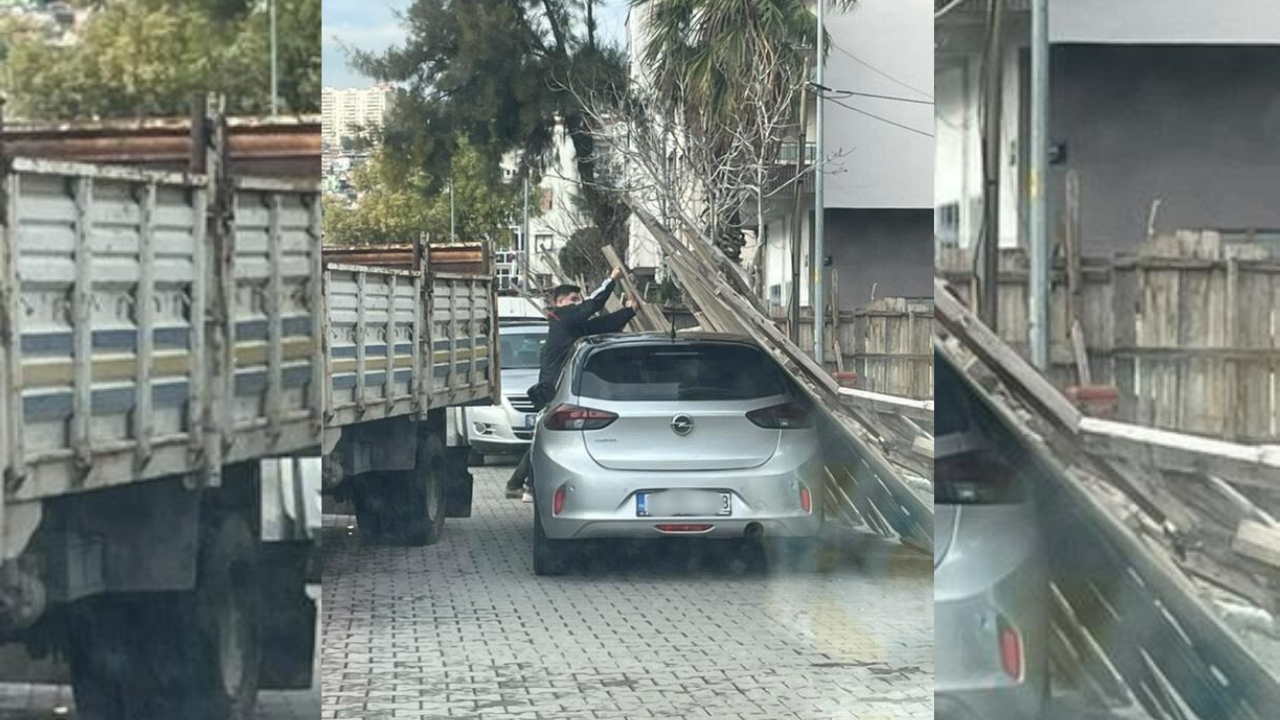 İzmir'de alkollü sürücü kaza yaptı, olay yerinden kaçtı!