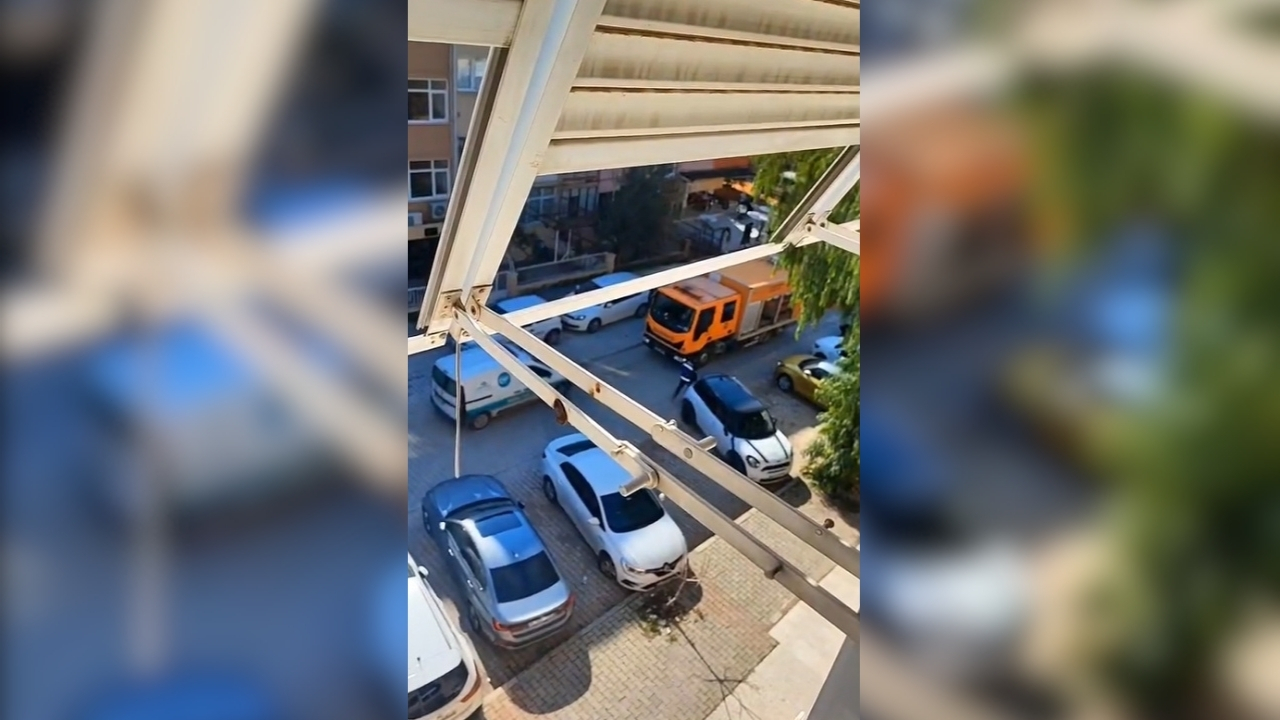 Bayraklı Manavkuyu Mahallesi'nde gaz borusu patladı