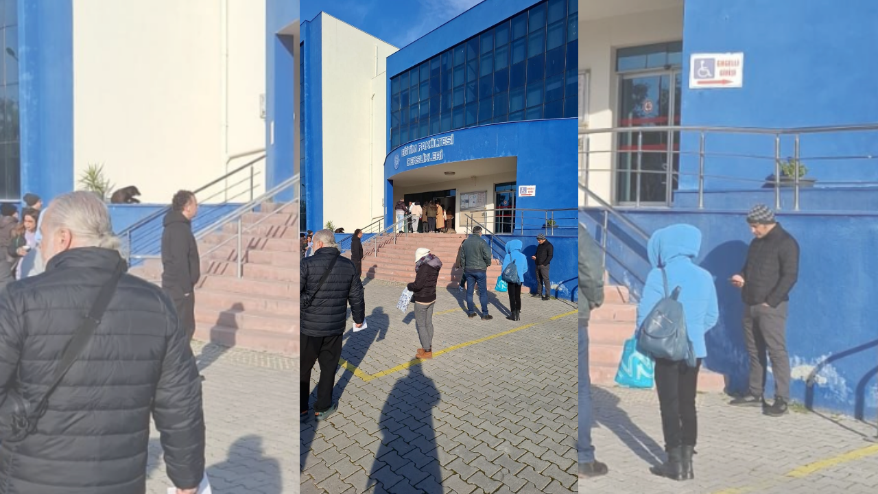 Askerlik sınavda başladı: Isıtıcılar çalışmadı, öğrenciler odaklanamadı!